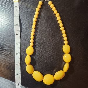 Modcloth necklace  yellow